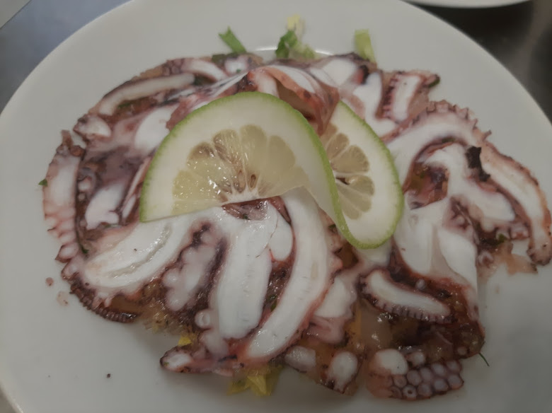 Carpaccio di polipo
